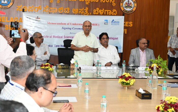 MOU Between KLE Society and BIMS