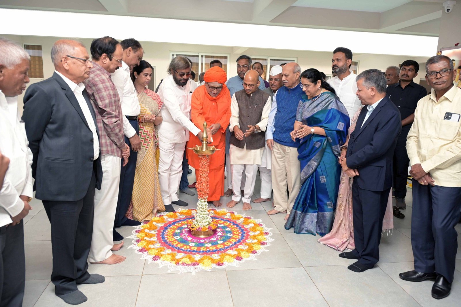 Inauguration of Lingayat Girls Hostel at Belagavi