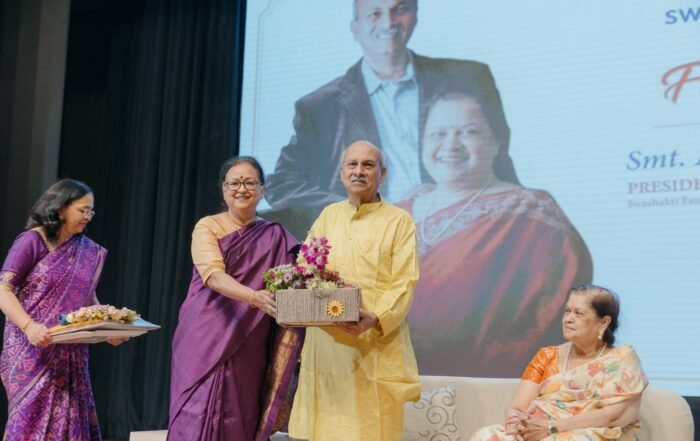 Dr. Prabhakar Kore felicitated by Swashakti Empowerment Cell for Women on the occasion of International Womens Day 2026 for his Padma Shri award