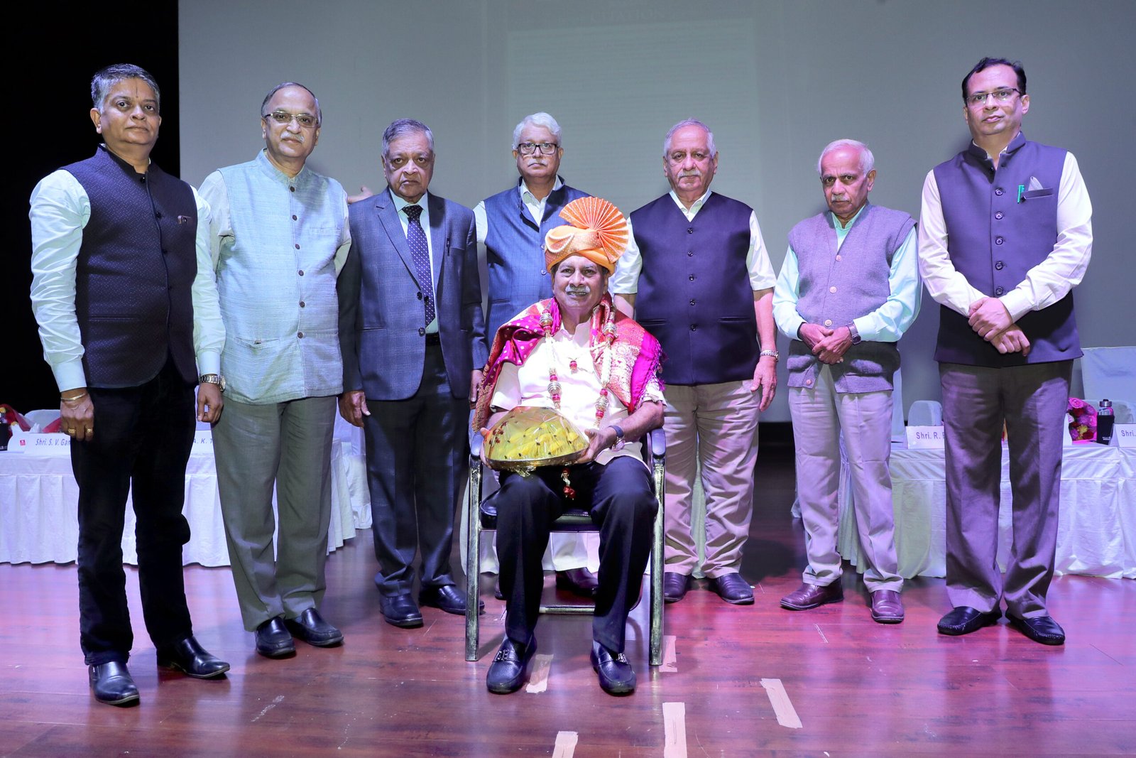 Dr. Prabhakar Kore felicitated at KLS Gogte College of Commerce Dr. Prabhakar Kore felicitated at KLS Gogte College of Commerce