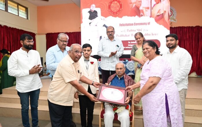 Belagavi NGOs felicitate Dr. Prabhakar Basavprabhu Kore (Padma Shri Awardee)