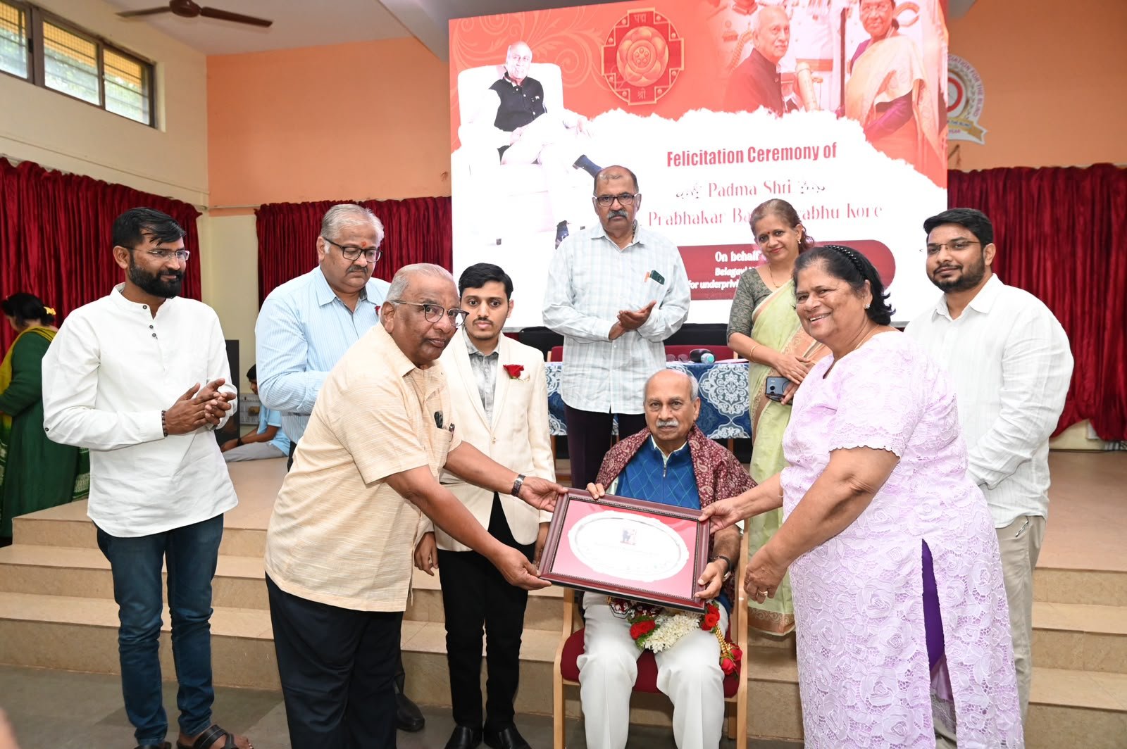 Belagavi NGOs felicitate Dr. Prabhakar Basavprabhu Kore (Padma Shri Awardee)