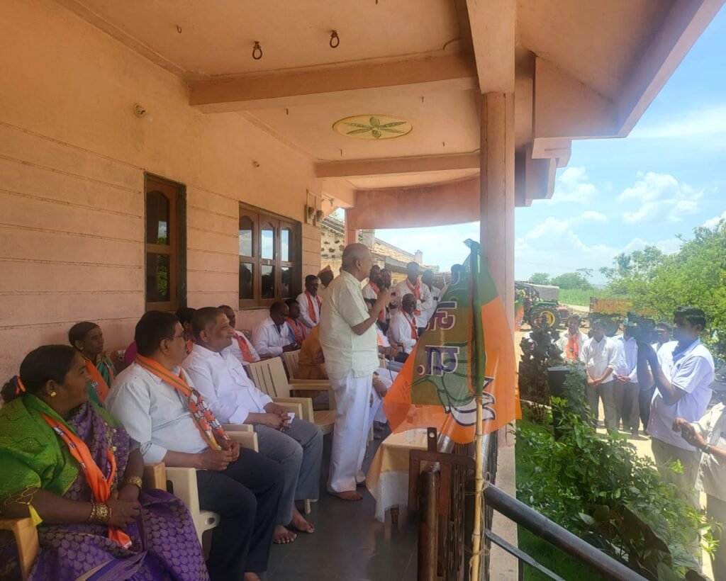 Election campaign at Kempatti village for @bjp4india