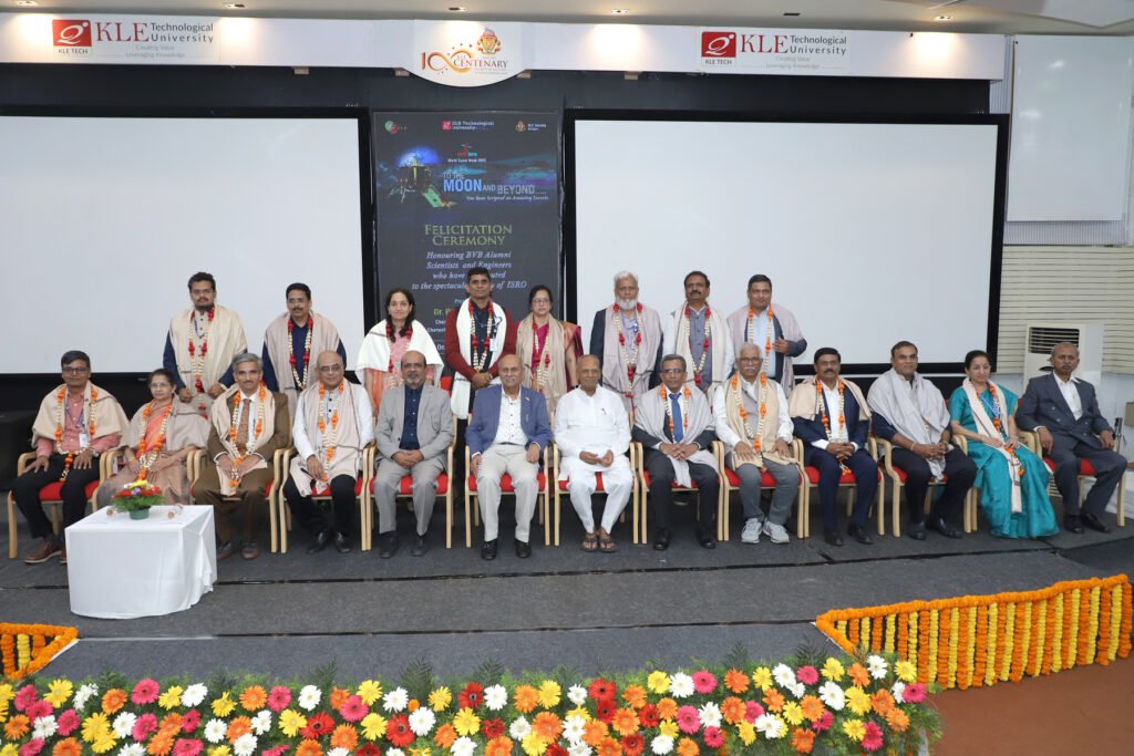 Honouring the Alumni of KLE BVBCET who have been part of the ISRO Success story