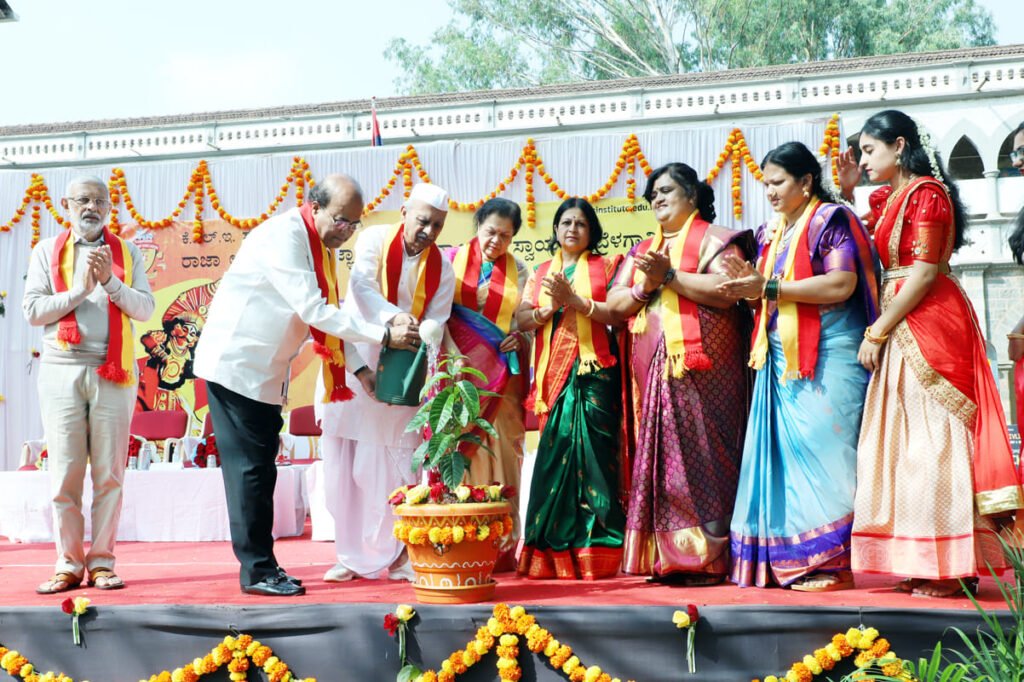 Kannada Nudi Celebrations at KLE R L Science Institute, Belagavi