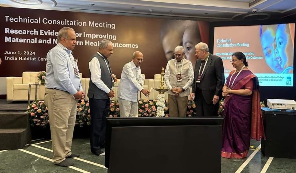 Technical Consultation Meeting hosted by JNMC Women's and Children's Health Research Unit at New Delhi