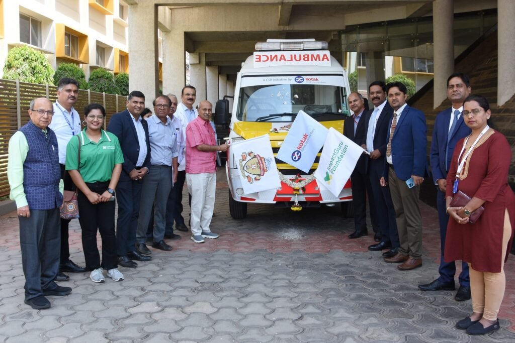 Donation of Ambulance to KLE Hospital, Chikodi