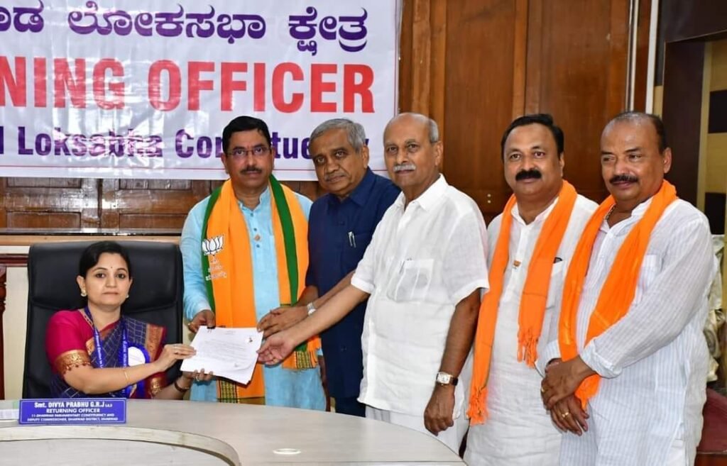 Filing of Nomination by Shri Pralhad Joshi