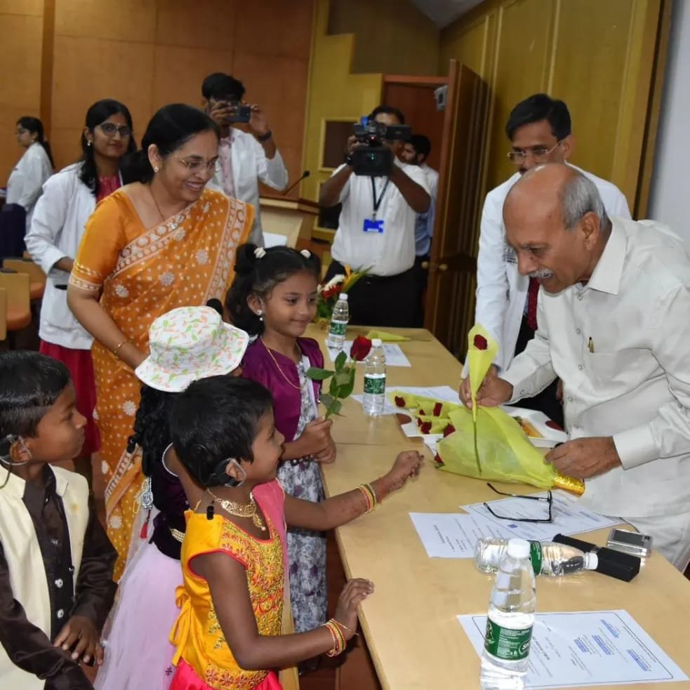 Free Cochlear implant surgery at KLE Hospital