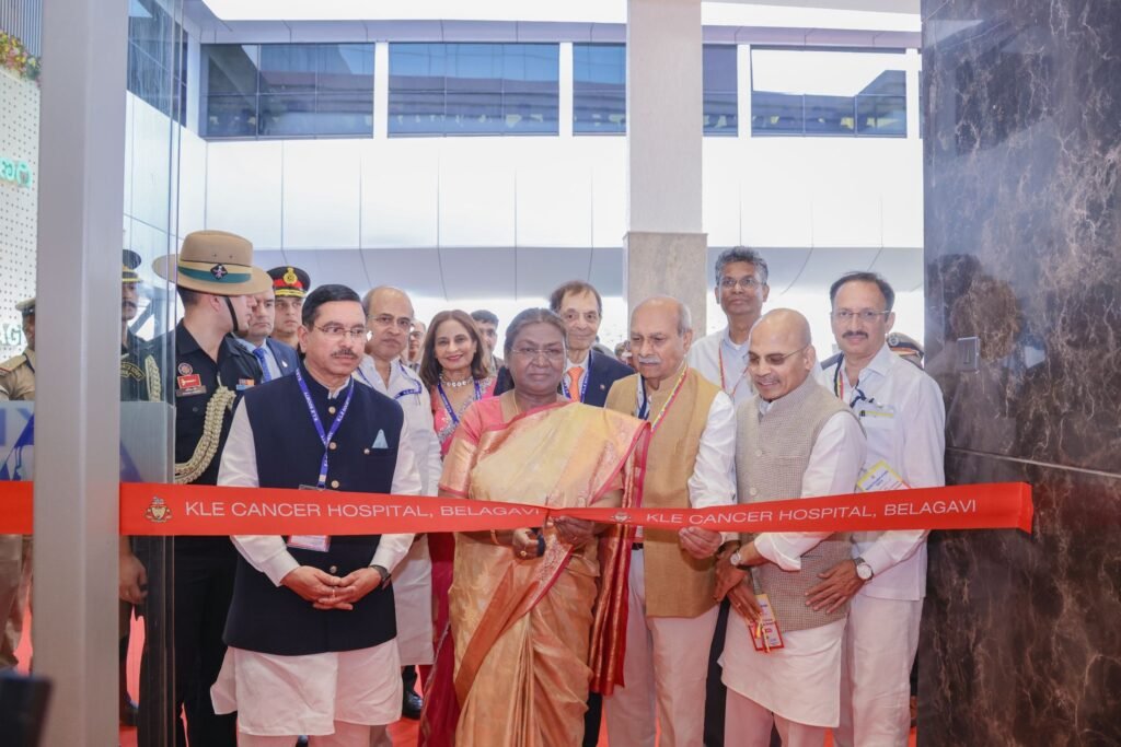 Honourable President of India inaugurates KLE Cancer Hospital, Belagavi