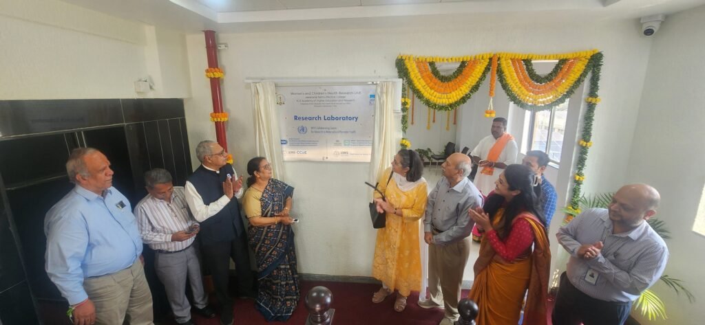 Inauguration of Research Lab at KLE J N Medical College