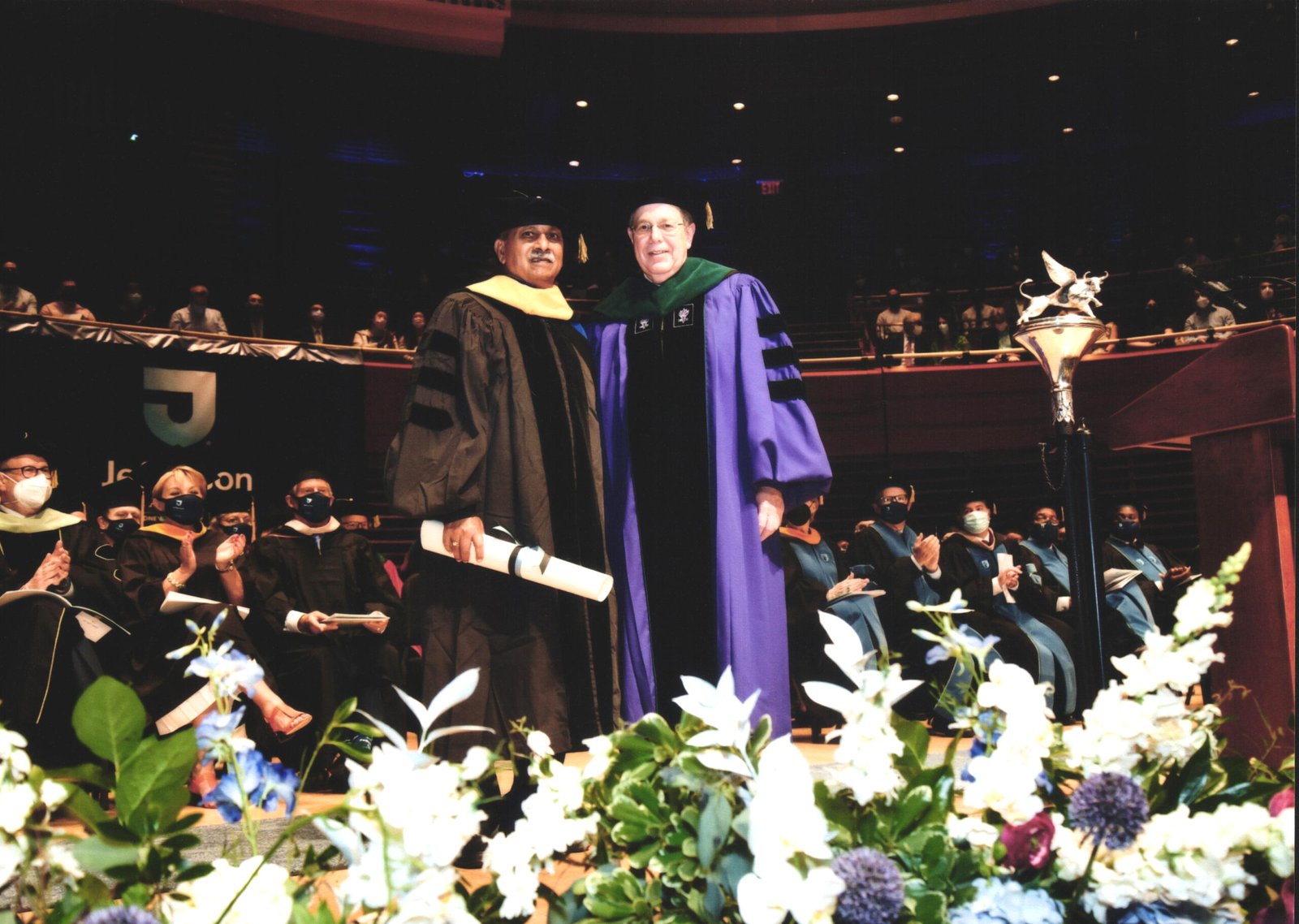 2022- Honorary Doctorate Thomas Jefferson University, Philadelphia USA